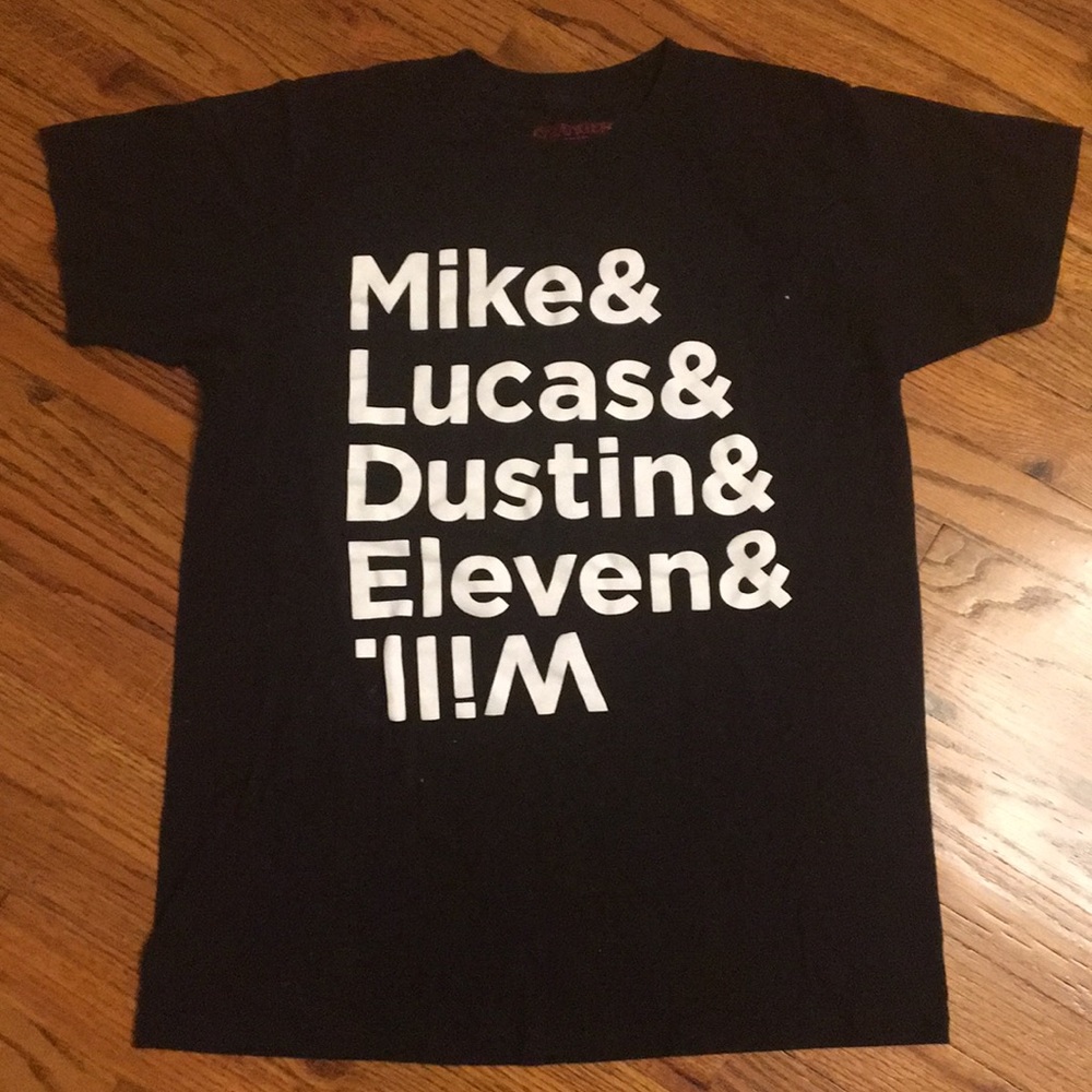 Stranger Things black T-Shirt